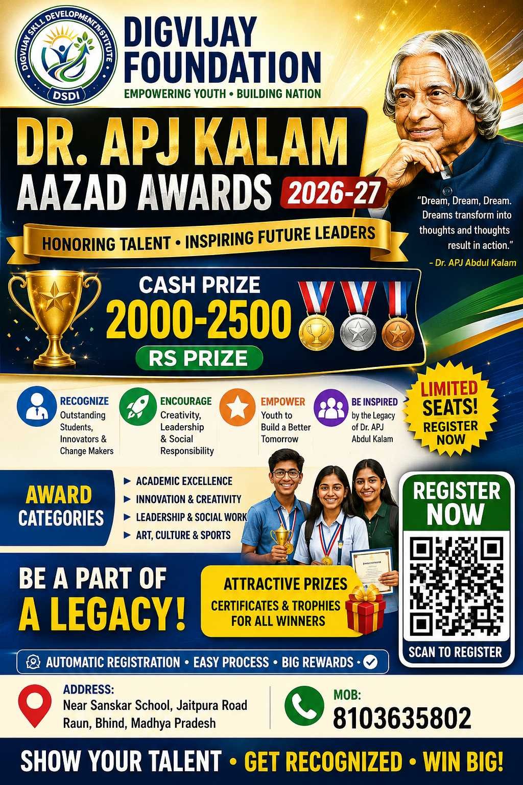 Dr.A.P.J. Kalam Aazad